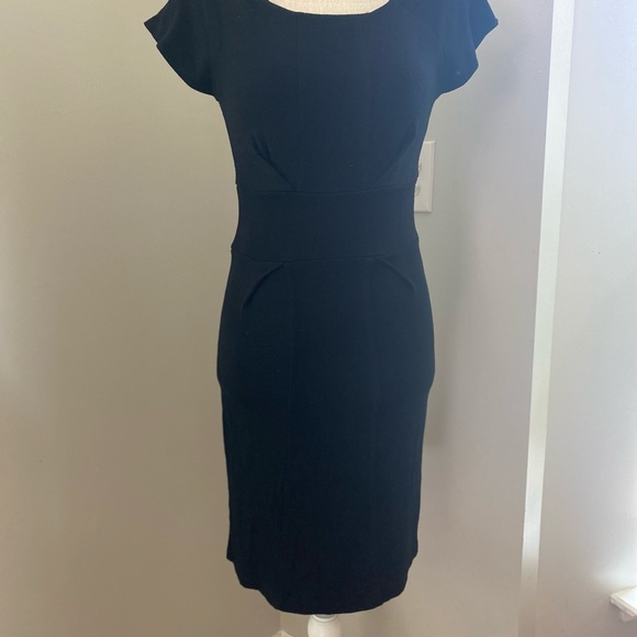 EUC Sworn Virgins Black Body Con Knit Dress - Picture 6 of 8